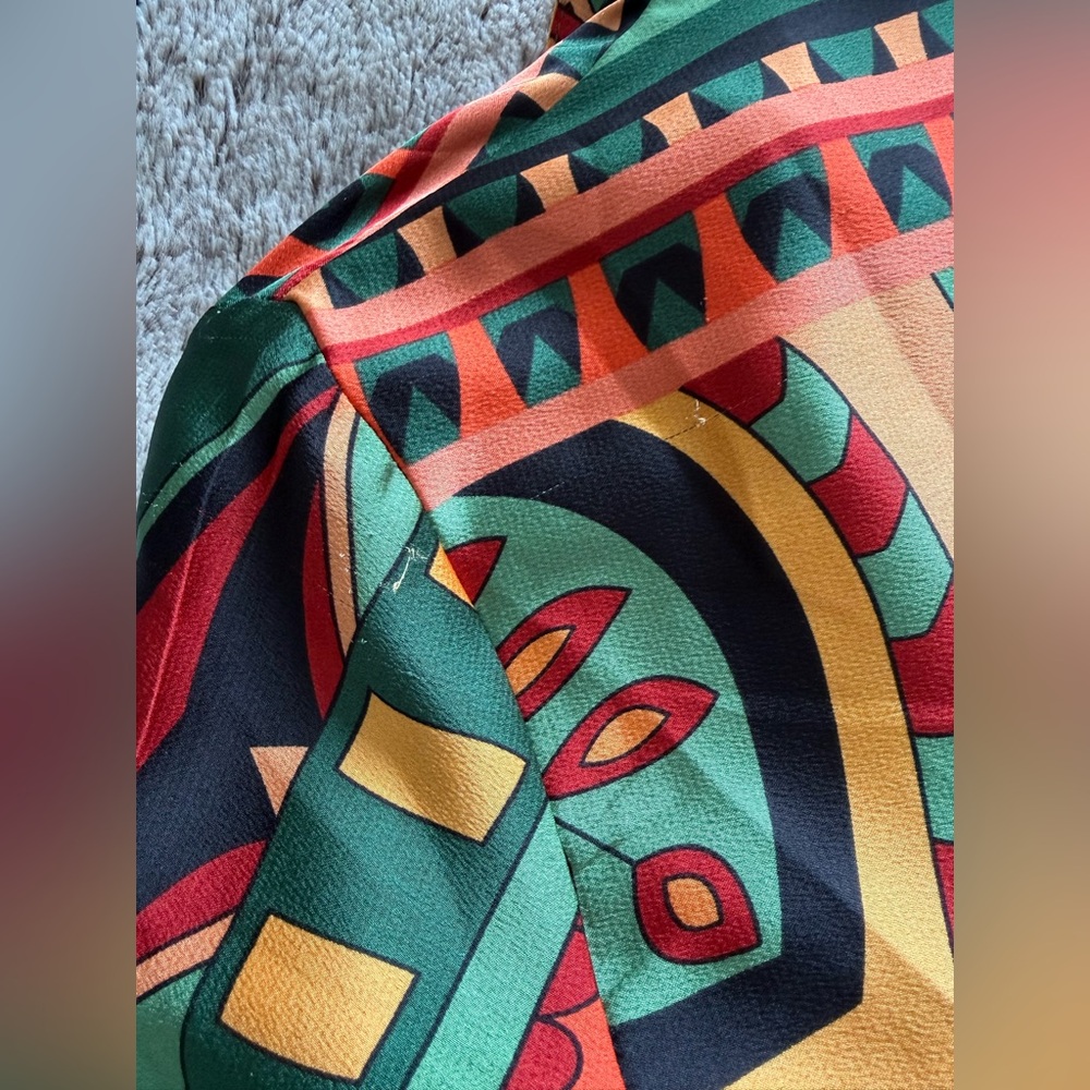 Unika multicolor shirtdress SOLD - Picture 14 of 16